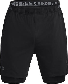Under Armour Men's UA Vanish Woven 2-in-1 Shorts black