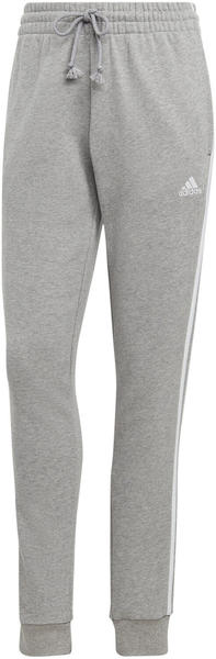 Adidas Essentials 3-Stripes French Terry Cuffed Pants (IC8770) grey