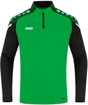 JAKO Zip-Top Performance Kinder (8622) soft green/schwarz