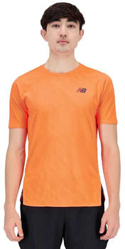 New Balance Q Speed Jacquard Short Sleeve (MT23281) light orange