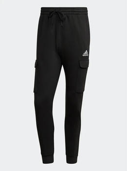 Adidas Essentials Fleece Regular Cargo Pants (HL2226) black