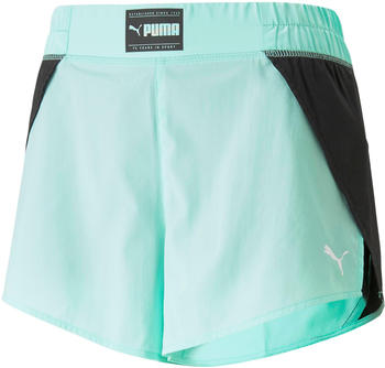 Puma Fit Fashion Flow Functional Shorts Women (523076) electric peppermint/black