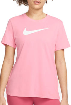 Nike DF SWOOSH Functional Shirt Women (FD2884) coral chalk/pure heather/white