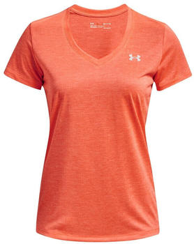 Under Armour Women UA Tech Top with Twist effect and V neckline (1258568) after burn/white