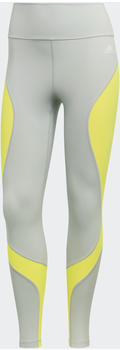 Adidas Training Essentials HIIT Colourblock 7/8-Leggings (HN9914) linen green/beam yellow