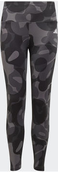 Adidas Kids Essentials AEROREADY Seasonal Print High-Waist 7/8-Leggings black/Carbon/grey Six/grey Five (IA3023)