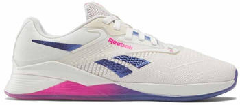 Reebok Nano X4 Damen-Sneaker Chalk Step Purple Laser Pink