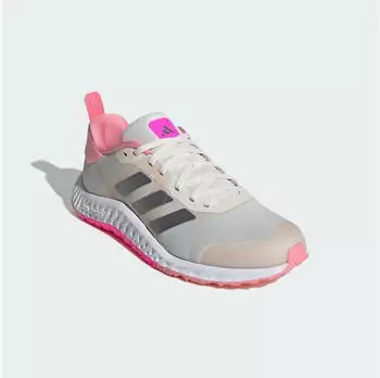 Adidas Everyset Trainer Schuh Chalk White Iron Metallic Lucid Pink