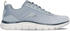 Skechers Trainingsschuhe hellgrau Mesh-Kunststoff