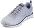 Skechers Trainingsschuhe hellgrau Mesh-Kunststoff