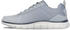 Skechers Trainingsschuhe hellgrau Mesh-Kunststoff