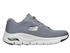 Skechers Bogen Unendlichkeit Cool Sport Schuhe grau