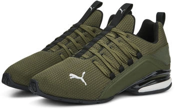 Puma Axelion Refresh Laufschuhe gr&uuml;n schwarz grau