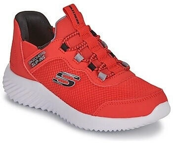Skechers Bounder Brisk-Burst Sneaker rot schwarz