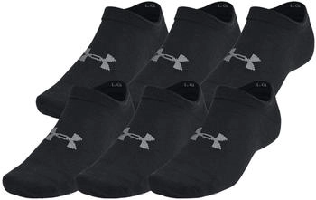 Under Armour Essential No Show Socken tiefschwarz