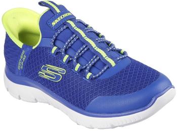 Skechers Summits High Range Sneaker blau gr&uuml;n