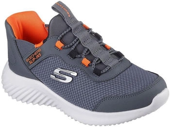 Skechers Bounder Brisk-Burst Sneaker charcoal orange