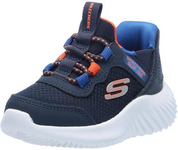 Skechers Bounder Brisk-Burst Sneaker navy blau