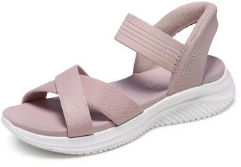 Skechers Ultra Flex 3 0-Never Netter Damen-Sandalen blush