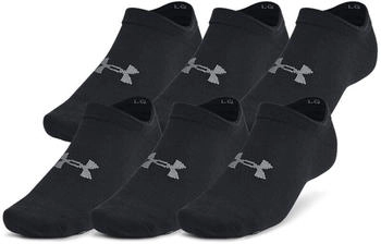 Under Armour 6er Pack Essential Füßlinge 001 schwarz castlerock