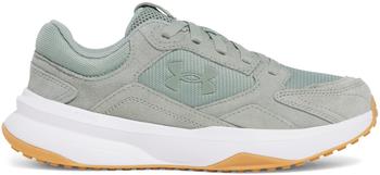 Under Armour UA W Edge Suede Trainingschuhe silica green weiß