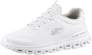Skechers GLIDE-STEP Slip-On Sneaker weiß-grau