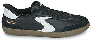 Skechers Hotshot-relegate Hands Free Slip-ins black duraleather/suede/white trim
