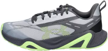 Under Armour UA Charged Commit TR 5 mod gray/castlerock/lumos lime
