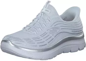 Skechers Summits Plus Soft Luster dunkelgrau/wei&szlig;