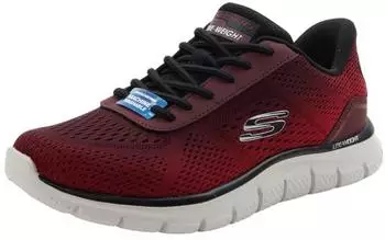 Skechers Track - Leshur rot/schwarz