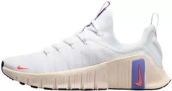 Nike Free Metcon 6 Workout-Schuh wei&szlig;/lila