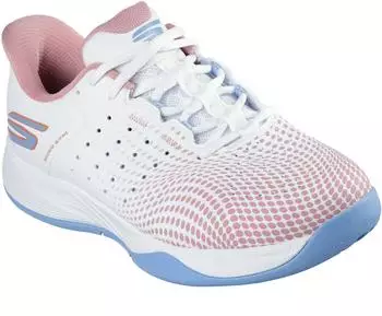 Skechers Relaxed Fit: Viper Court Reload wei&szlig;/light blau