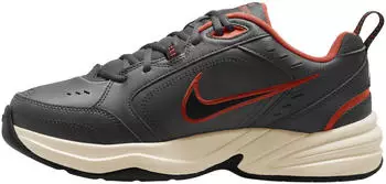 Nike Air Monarch IV dk smoke grau/schwarz/picante rot