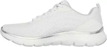 Skechers Speedees Burn Outs Low-Top wei&szlig;/silber