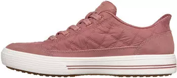 Skechers ARCH FIT ARCADE-CUDDLE STEPS Slip-On Sneaker with Elastic Laces ros&eacute;