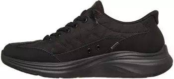 Skechers Contour Foam - Cozy Fit Slip-On Sneaker Slipper with Handsfree Slip-ins and Quilted Cozy Fit&trade;-Mesh schwarz