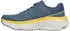 Skechers MAX CUSHIONING ENDEAVOUR blaugrau/gelb
