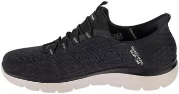 Skechers Slip-In Summits Slipper schwarz