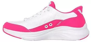 Skechers Contour Foam Cozy Fit Hands Free Slip-ins wei&szlig;/hot rosa