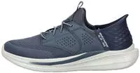 Skechers 210889_NVY, Skechers Slade - Caster Herren Slipper, blau, Gr&ouml;&szlig;e 43...
