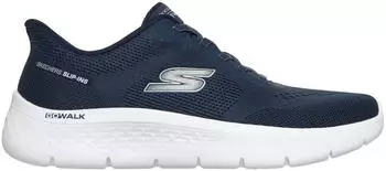 Skechers Go Walk Flex Azriel Slip-In Sneaker navy/wei&szlig;