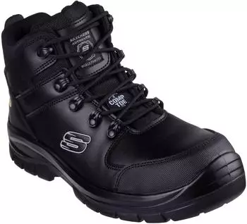 Skechers Work KILRAM TROPHUS Men S3L Work Shoes schwarz