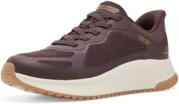 Skechers BOBS SQUAD 4 Slip-On Sneaker dunkelbraun