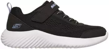 Skechers BOUNDER Sneaker Hook-and-Loop Shoe schwarz