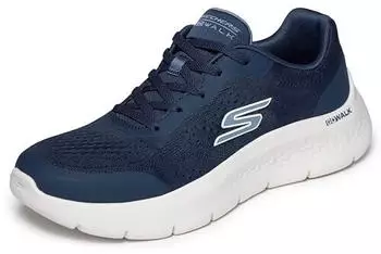 Skechers Go Walk Flex Serenity (125526) navy textile blue trim