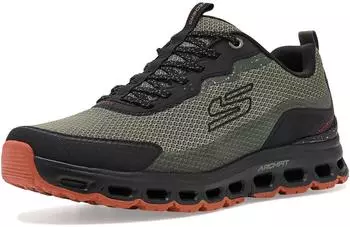 Skechers ARCH FIT GLIDE-STEP AT Sneaker oliv/schwarz