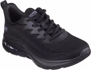 Skechers BOBS UNITY-SLEEK WAVES Schn&uuml;rschuh schwarz