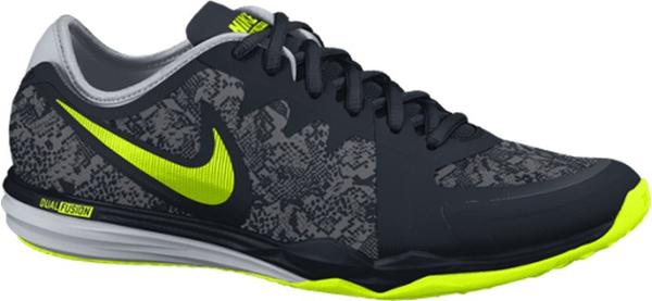 Nike Dual Fusion TR 2 Print Wmn black/grey/yellow