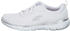 Skechers Flex Appeal 3.0 - First Insight white/silver