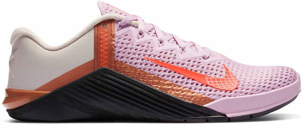 Nike Metcon 6 Women light arctic pink/black/metallic copper/hyper crimson